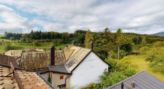Charmant 3.5pcs avec cheminée et vue paisible verdoyante